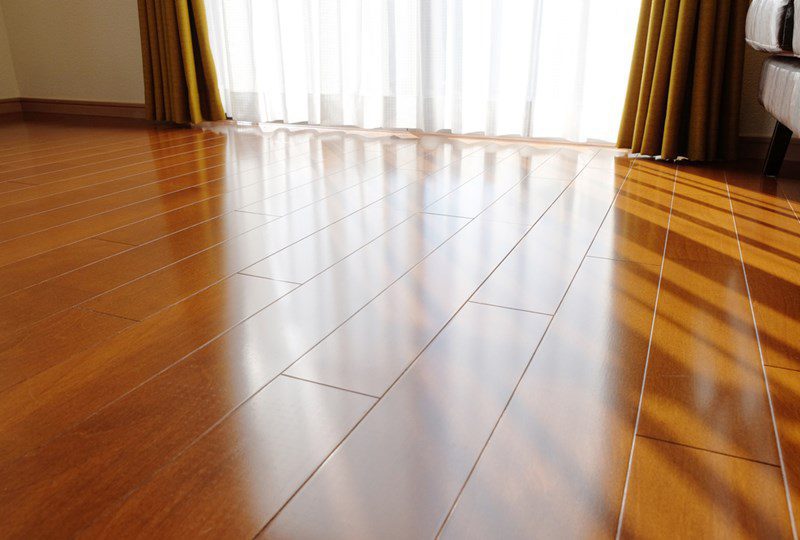 beautiful lignt colored wood flooring - hardwood vs. carpet